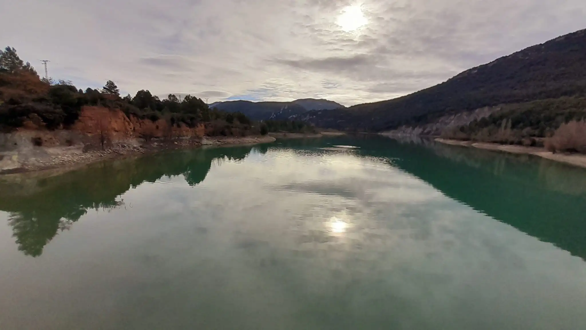 See bei Sonnenuntergang